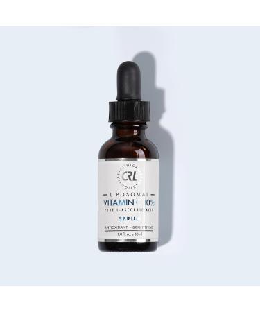 Clinical Resolution Liposomal Vitamin C 10% Serum For Face Anti Aging Formula with, Hyaluronic Acid, Vitamin E Brightening Serum Improve Dark Spots, Tone, Fine Lines & Wrinkles (1.0 fl oz / 30ml) - Buy Online on GoSupps.com