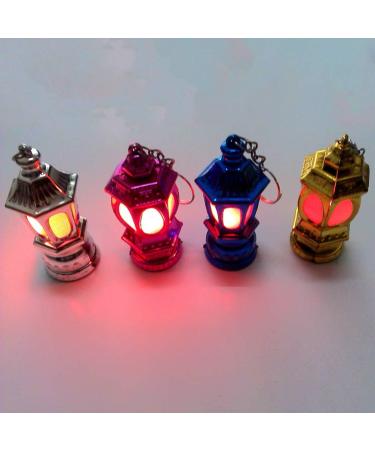 FRCOLOR LED Key Trailer Lanterns - Set of 20 Portable Mini Lanterns | Perfect Ramadan Gifts | Random Colors - Buy Online on GoSupps.com