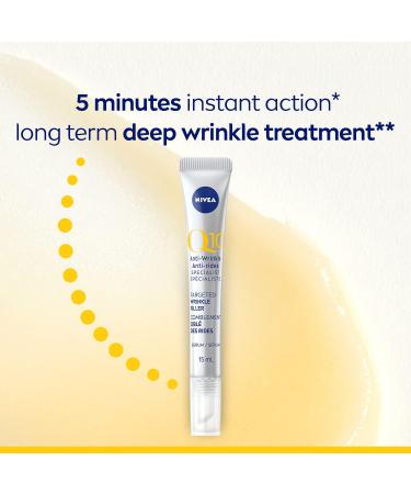 NIVEA Q10 Anti-Wrinkle Specialist Targeted Wrinkle Filler 15mL | Anti aging wrinkle filler for all skin types - Buy Online on GoSupps.com