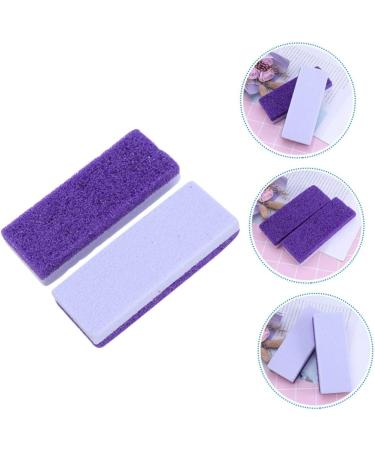 FRCOLOR 2pi ces Pierre pour Lot de R pes Double Face Violette Exfoliant Callosit s Peaux Mortes - Buy Online on GoSupps.com