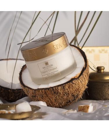 SPA CEYLON Virgin Coconut Face Cream - Hydrating & Nourishing | Paraben-Free | All Skin Types | Repair & Comfort - Buy Online on GoSupps.com