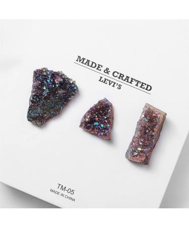 Natural Crystal Rough Natural Raw Stone Electroplating Amethyst Quartz Cluster Specimen Crafts Home Office Decoration Can be Used for (Size : 30-50g) (Size : 20-30g) - Buy Online on GoSupps.com