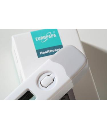 Europapa Digital Fever Thermometer for Babies Children & Adults - Waterproof Oral Axillary & Rectal Use with Fever Alarm (Red) - Buy Online on GoSupps.com