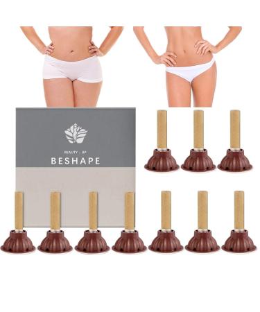 Niceram 5 PCs self-adhesive Moxa stick-10 pieces of moxibustion belly button patch Chinese medical moxas massager for body-warm uterus stomach for collecting energy and for losing 5 PCs individual attribute