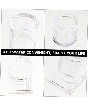VILLCASE 4 Pcs Ant Water Feeder Mini Water Dispenser Ant Drinking Tools Ant Water Drinking Bowl Pet Ant Nest 4x4cmx2pcs Transparent Colorx2pcs - Buy Online on GoSupps.com