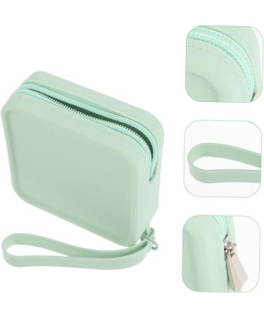 Ultechnovo Silicone Pad Bag for Teenage Girls - Stylish Menstrual & Tampon Holder | Travel-Friendly Handbag Accessory - Buy Online on GoSupps.com