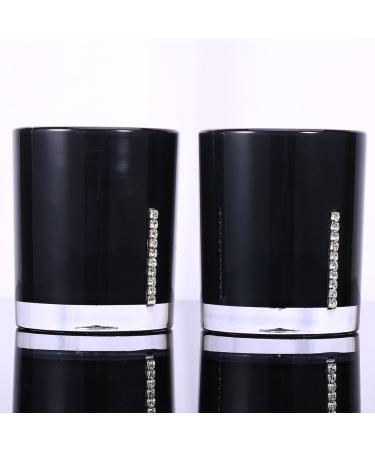 Black B5PC/Set Acryl Bathroom Accessories Bathing Mug Bottle Toothbrush Bathroom Accessories Set Set 17 15 14 5 Part Set Acrylic Bathroom Accessories Bavarian Bottle Toothbrush