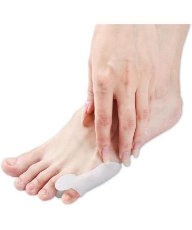 Corrector Pad Bunionette Straightener & Separator - Pinky Toe Protector Cushion - 12 Pack Pain Relief Spacer & Splint - Buy Online on GoSupps.com