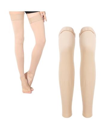 Buy Copper Compression Leg Sleeve | 23-32mmHg Full Compression for Thigh Knee & Calf International Shipping Available - Buy Online on GoSupps.com