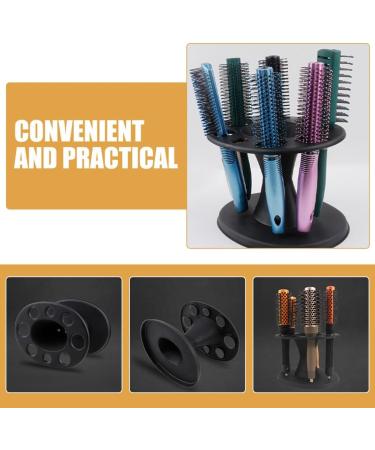 Baluue Hair Scissors Holder Rotating Barber Scissors Storage Salon Shears Holder Hair Stylist Scissors Container Barbershop Hairdressing Tools Organizer Black - Buy Online on GoSupps.com