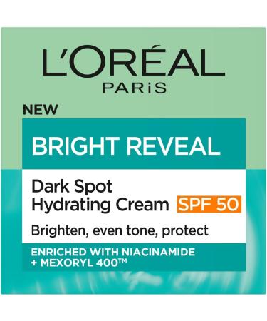 Garnier LOreal Paris Bright Reveal Moisturizing antidiscoloration cream with SPF 50 50 ml - Buy Online on GoSupps.com