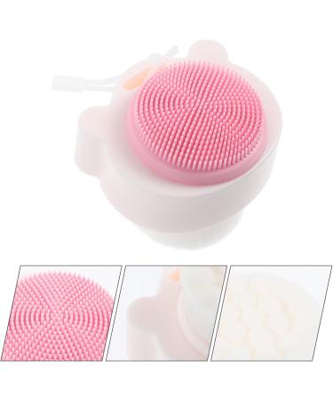 PATKAW Facial Cleansing Soft Bristle Cleansing Side Silicone Scrubber Side Deep Pore Cleansing Exfoliation Face Brush for Makeup Removal Women and Men - Buy Online on GoSupps.com