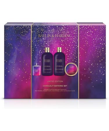 Baylis & Harding Midnight Fig & Pomegranate Luxury Bathing Gift Set - Vegan Friendly (1 Pack) - Buy Online on GoSupps.com