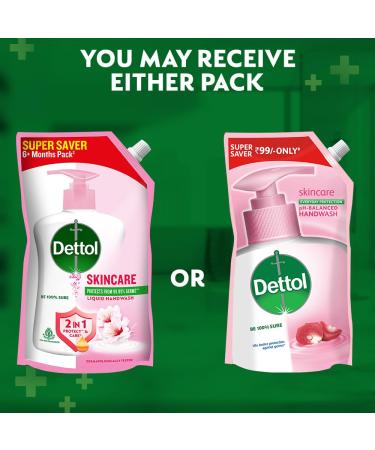 Dettol Liquid Hand wash Skincare - 750 ml Cherry Blossom 25.36 Fl Oz (Pack of 1) - Buy Online on GoSupps.com