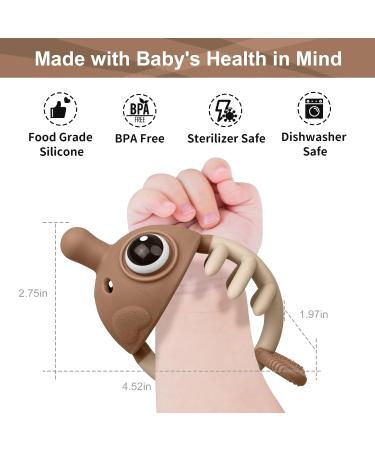 Mombella Clownfish Teether for Babies 3+ Months - Safe Tanned International Shipping - Buy Online on GoSupps.com