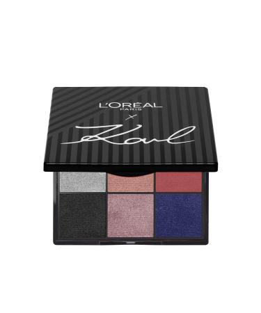 L'Or al Paris Karl Lagerfeld Eyeshadow Pal 01