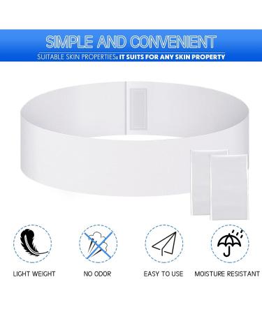 MTLEE Disposable Spa Facial Headbands - 12 Pack White | Convenient Closure for Women, Girls, Salons - Spa Essentials - Buy Online on GoSupps.com