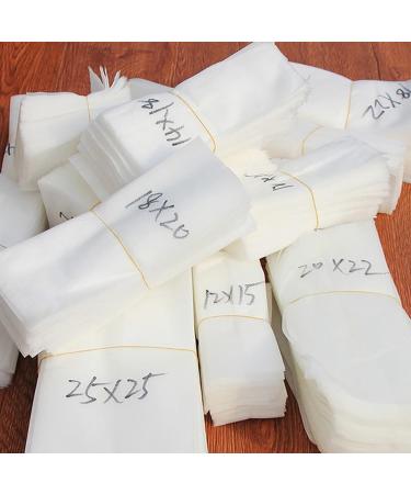 Saterkali 100Pcs Planting Bag High Performance Easy to Use Degradable Nursery Bag for Planting 12cm x 15cm - Buy Online on GoSupps.com