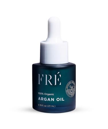 100% Organic Argan Oil by FRE Skincare - Argan Oil for Hair  Skin & Nails - Cold Pressed Carrier Oil Stimulate Growth for Dry Damaged Hair - Moroccan Skin Moisturizer for Softer & Smoother Skin