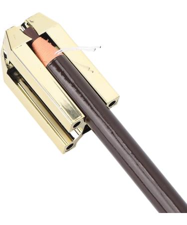 4 in 1 Eyebrow Pencil Set with Duckbill Eyebrow Pencil Sharpener Eyebrow Makeup Cosmetic Shaping Tools Cosmetic Make up Sharpeners (Brown eyebrow pencil) - Buy Online on GoSupps.com
