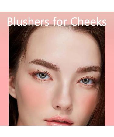 3-in-1 Blush Highlighter Contour Palette - Long-Lasting Matte Blush Glow for Women - Sweat-Resistant Make Up Powder - Natural Look (Color 2) - Buy Online on GoSupps.com