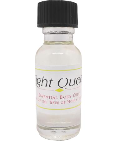 Night Queen Scented Body Oil Fragrance Regular Cap - Clear - 1/2 oz. - ID#4981 0.5 Fl Oz (Pack of 1)