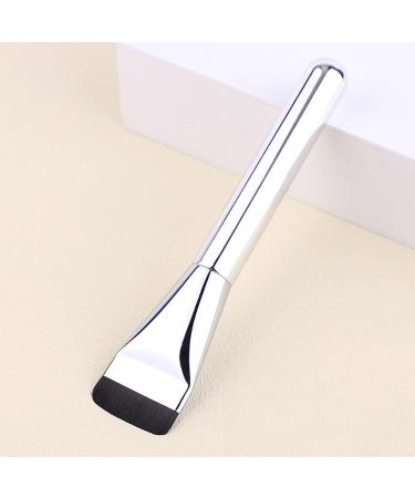 Foundation Brush Makeup Concealer Brush Ultra Thin Foundation Brush Powder Brush for Liquid Fondation Women Make Up Brush Flat Fibre Hair Face Brush Flat Foundation Brush Wooden handle made of aluminium tube - Buy Online on GoSupps.com
