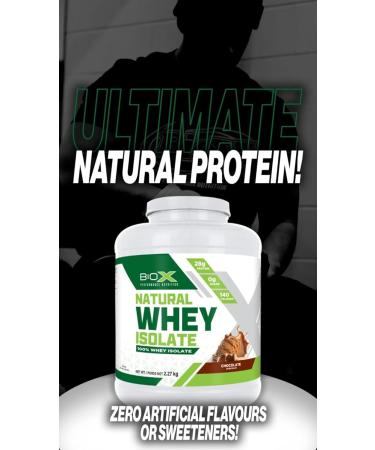 BioX Natural Whey Isolate | Unflavoured Whey Isolate Protein Powder | No Artificial Flavours or Sweeteners | 32g Protein Sugar Free Carb Free Low Lactose Protein Powder | 2LB (Unflavoured) Unflavored 908 g (Pack of 1) - Buy Online on GoSupps.com