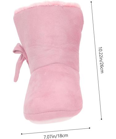 Ultechnovo Portable Winter Foot Warmers - Electrical Shoes with Massage Washable Fur Boots for Office Use | 1 Set Foot Warmer 26x18cm - Buy Online on GoSupps.com