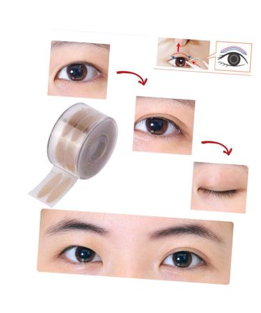 Balacoo 1200pcs Double Stick Tape Double Sided Sticky Tape Eye Lid Lifters Tape Blindfold Supplies Miss Mesh