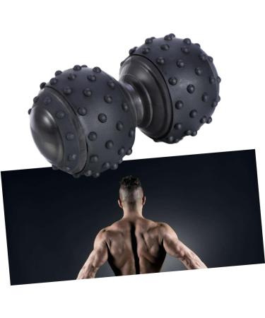Buy Healvian Double Massage Ball - Trigger Point & Foot Massage - Black R Ball - Perfect for Body & Lacrosse Therapy - Shop Internationally! - Buy Online on GoSupps.com
