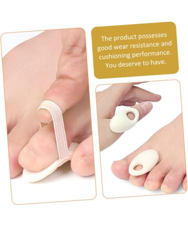 minkissy 10 Pairs Toe Corn Stickers Outdoor Toe Pads Corn Toe Protectors Comfortable Toe Pads Portable Corn Pads Corn Cushions for Feet Toe Cushion Supplies Elastic High Heel Men and Women - Buy Online on GoSupps.com