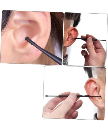 Beatifufu 1Set Double Head Rotating Ear Scoop Ear Cleaning Tools Kit with Ergonomic Design for Ear Wax Removal and Massage - Buy Online on GoSupps.com