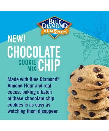 Blue Diamond Almonds Flour Gluten-Free Baking Mix - Chocolate Chip Cookie 10 Oz - Buy Online on GoSupps.com