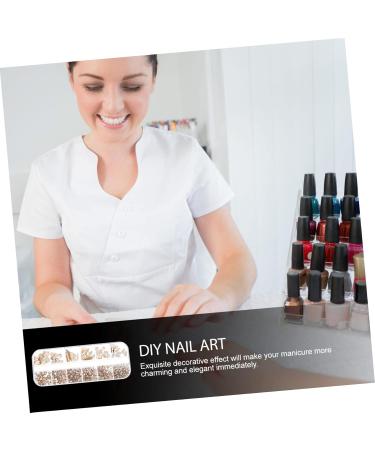 Ipetboom 1 Box Nail Art Flat Drill Rhinestones for Nails DIY Manicure Nail Jewelry Nail Patches Nails Gems Nail Jewels Rhinestones Nails Rhinestones Nail Art Gems Boutique Glass Decorations - Buy Online on GoSupps.com