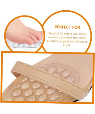 Beaupretty High Heels Forefoot Pads - 3 Pairs Non-Skid & Comfortable Half Pads for Women | Soft Anti-Slip Insoles in Assorted Colors - Buy Online on GoSupps.com