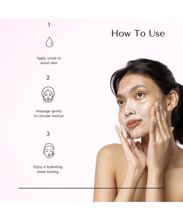 Amira Beauty Pomegranate Exfoliating Facial Cleanser | Gentle Daily Scrub for Smooth Skin | Deep Cleansing Detox with Brightening Exfoliating Beads - Buy Online on GoSupps.com