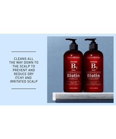 Premium Biotin Conditioner for Hair Growth and Thinning - Men & Women - Anti Dandruff - 16.9 fl Oz - Buy Online on GoSupps.com