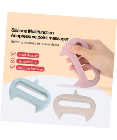 Beaupretty 3-in-1 Massage Device | Muscle Scraper & Meridian Relaxation Tools for Neck Face & Scalp | Universal Massage Equipment - Buy Online on GoSupps.com