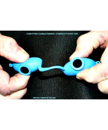 Tanning Bed Eyewear Sunnies Flexible EVO FLEX Goggles BLUE