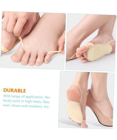 FOMIYES 2 Pairs High Heel Forefoot Pads - Comfortable Metatarsal Shoe Inserts for Foot Pain Relief - Perfect High Heel Accessories - Buy Online on GoSupps.com