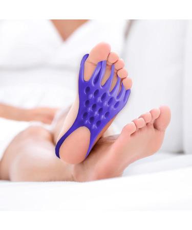 Tioheam Toe Separator - Highly Elastic Bump Massage Points for Hammer Toe Relief - 1 Pair of Therapeutic Toe Spacers - Buy Online on GoSupps.com