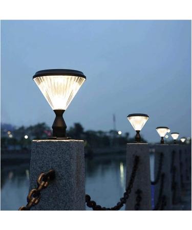 Courtyard Light Column Headlight Garden Light Outdoor Garden Column Light Garden Lawn Solar Street Light Villa Wall Waterproof Light - Buy Online on GoSupps.com