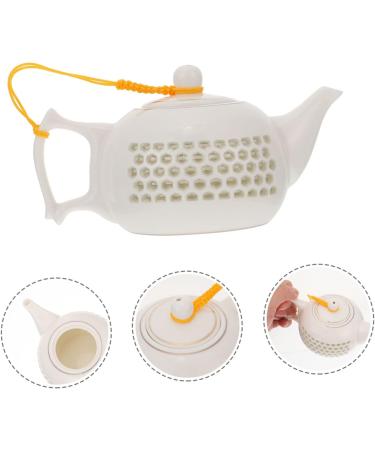 Zerodeko 2 Pcs Teapot Coffee Machines Ceramic Tea Maker Coffee Carafe Insulated Espresso Concentrate Ceramic Tea Kettle Ceramic Tea Pot Kung Fu Tea Maker China Insulation Ceramics White Whitex2pcs 14X8X6.5CMx2pcs - Buy Online on GoSupps.com