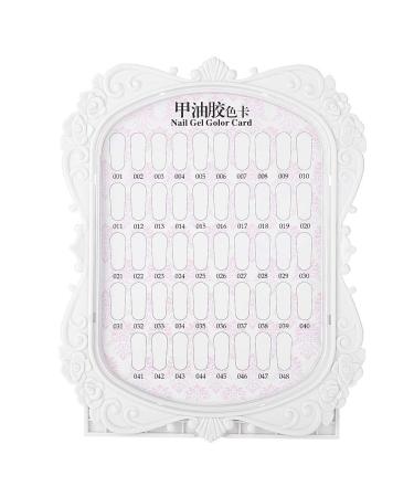 Manicure Tool Non Beautiful Fashionable White Nail Polish Tips Holder Carving For Nail Drawing