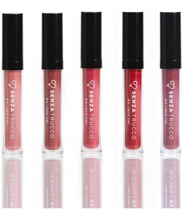  SENZA TRUCCO LIP TINT Rosettes opaque liquid hassle-free BIO LIQUID TINT - CORAL REEF - 03 natural organic matte - Buy Online on GoSupps.com