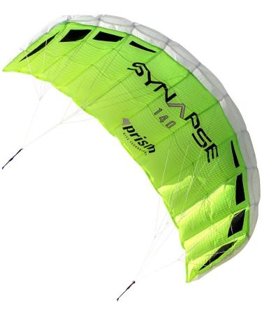 Prism Kite Technology Synapse Dual-line Parafoil Kite - an Ideal Entry Level Kite for Kids and Adults to Dual-line Kiting Synapse 140 - Cilantro - Buy Online on GoSupps.com