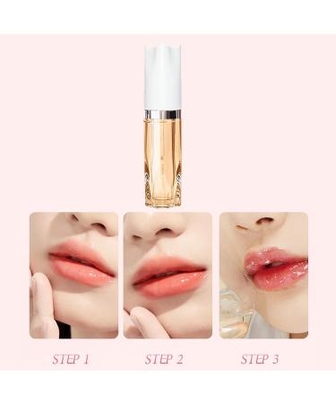 Geteawily Color Changing Lip Oil Color Changing Lip Gloss Moisturizing Lip Balm Moisturizing Lip Gloss Tinted Lip Oil Lip Moisturizer - Buy Online on GoSupps.com
