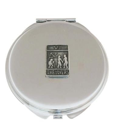 The Lovers Tarot Card Compact Mirror Handbag Gift With Free Engraving 504