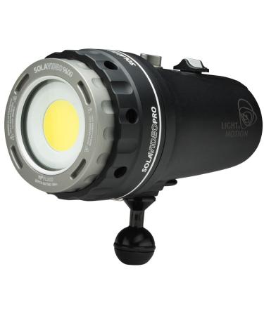 Light & Motion SOLA Video Pro 9600 FC Underwater Light, Black/Titanium